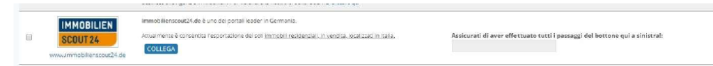 Configurazione ImmobilienScout24.de